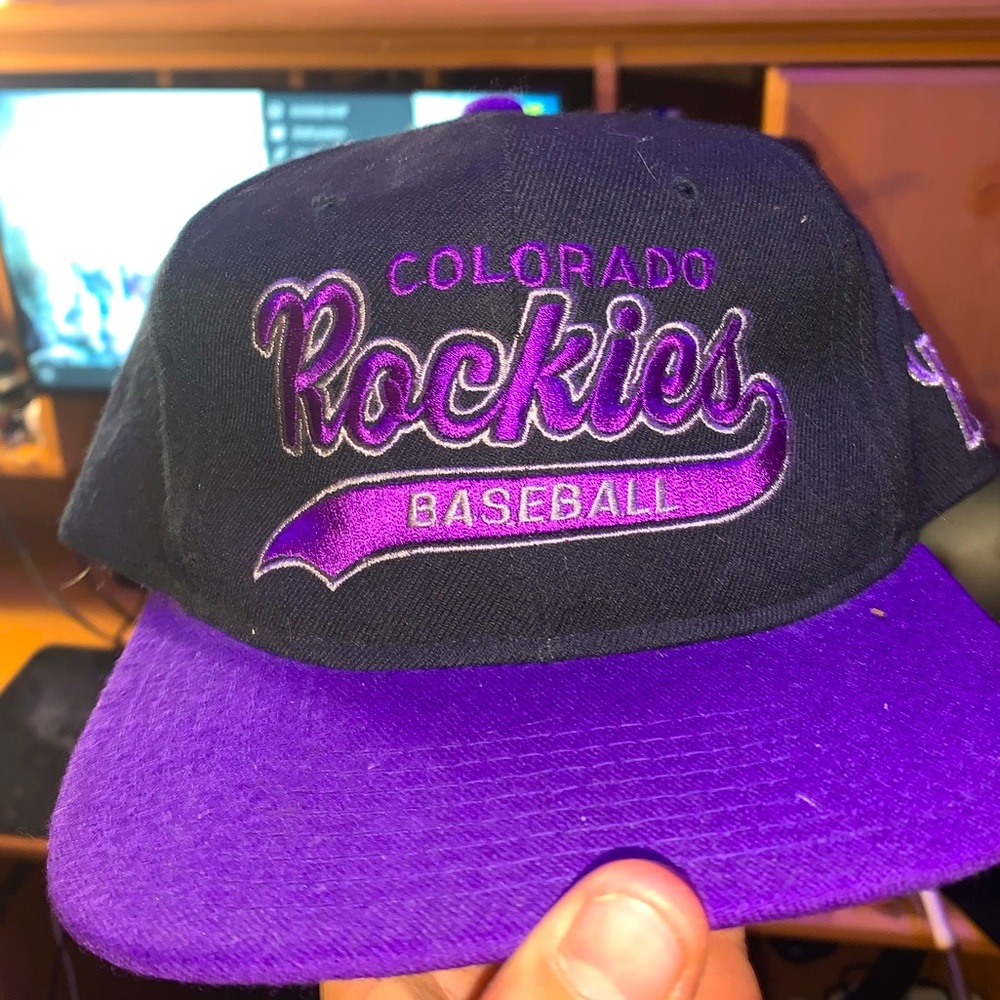 Colorado rookies SnapBack Hat Vintage 1990s